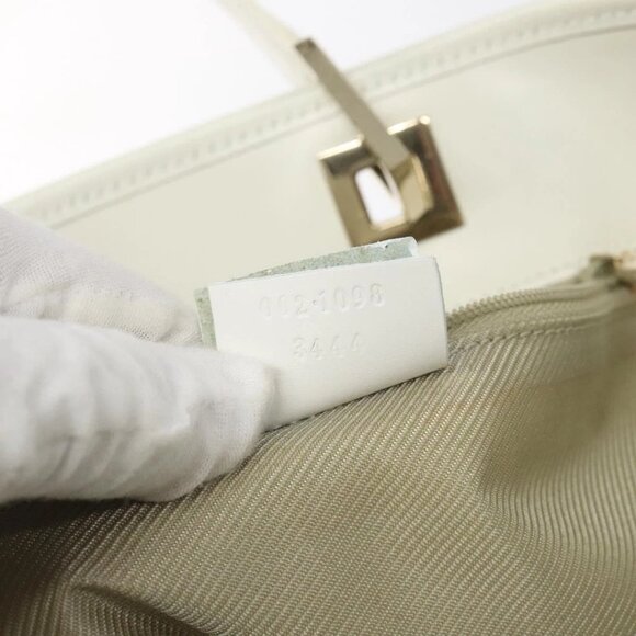 GUCCI GG Canvas Tote Bag Blue Gold 002 1098 Auth 125400 - Picture 13 of 16